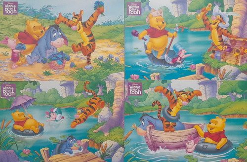 Postales Winnie The Pooh Disney Lote X 10 A Elección (Usado)