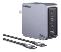 Comprar Cargador De 160w Serie Nexode Pro 4 Puertos De Carga Rápida 3 Usb-c | 1 Usb-a Tecnología Ganinfinity Tecnología De Protección Térmica Optimiza La Carga Caja De Aluminio Incluye Cable