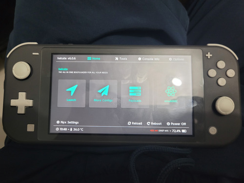 Nintendo Switch Lite Na Caixa Desbloqueado Com Cartão 128gb