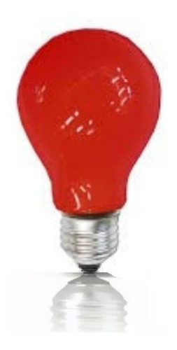 Bombillo Incandescente Rojo 130v E27