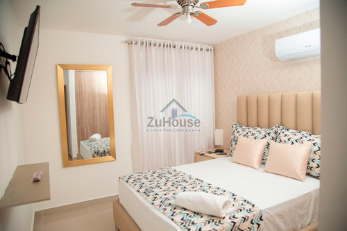 Apartamento Amueblado 3 Habitaciones Res. C/piscina Santiago Ajda04