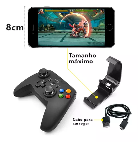 Controle Para Jogos Celular Android Sem Fio 2.4ghz Bluetooth