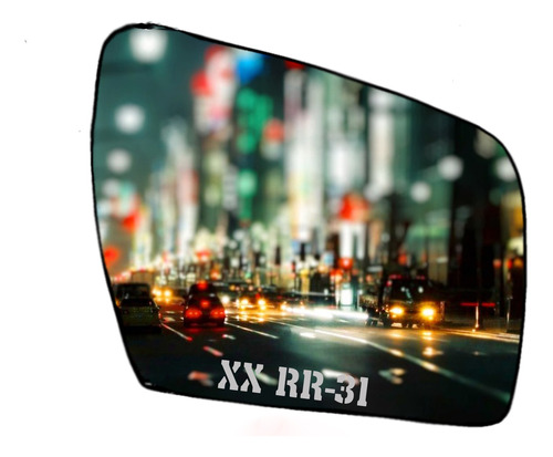 Luneta Espejo Retrovisor Kia Soul 2009-2014 Derecho,grabado