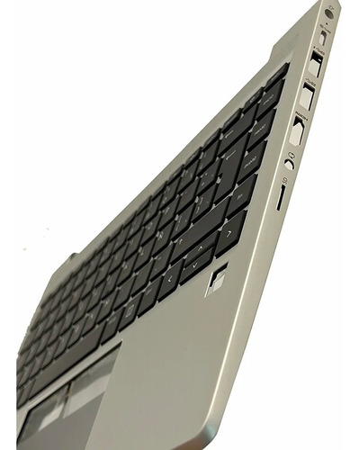 Teclado Con Palmrest Original Hp Probook 640 G8 Plateado Español Latinoamérica