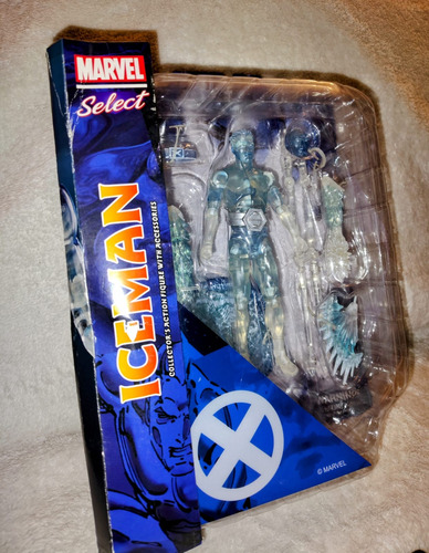 Marvel Select Iceman Figura Hombre Hielo X-men Blíster D 10