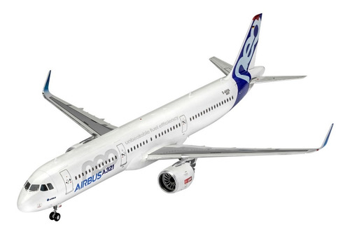 Imagen 2 de 6 de Airbus 321neo - Escala 1:144 Revell 04952