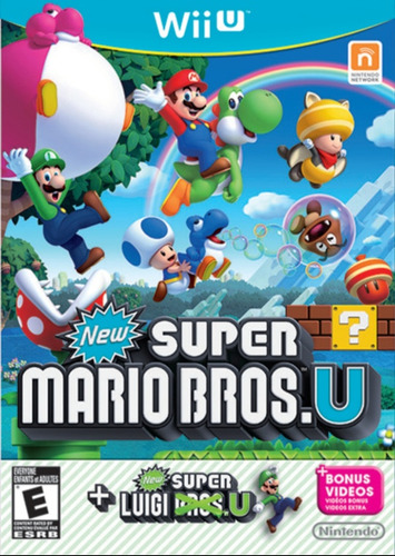 New Super Mario Bros U + Luigi Y - Nintendo - Wii U 