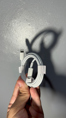 Cable Lightning De Iphone Blanco (Usado)