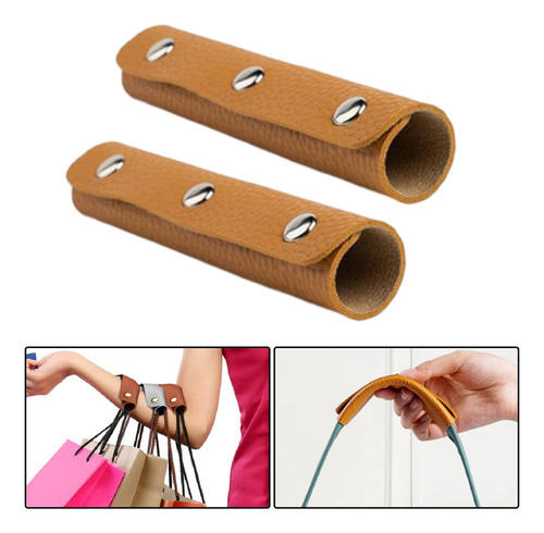 2 Uds., Fundas De Cuero Para Asa De Bolso, Protectores De