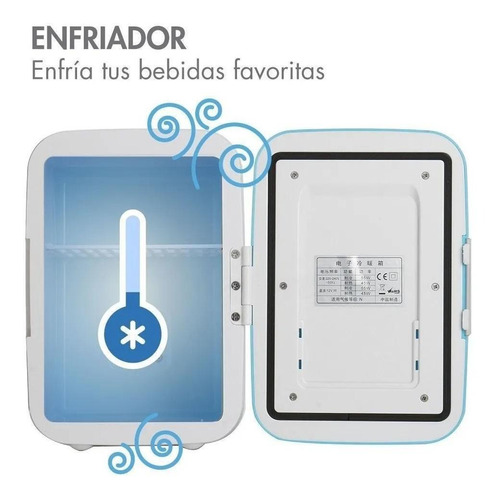 Mini Refrigerador Rca 4 Lt Blanco Rc4w