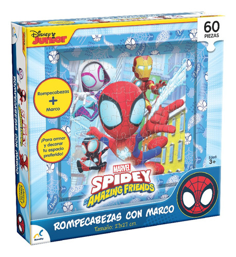 Rompecabezas Con Marco Spidey 60 Piezas