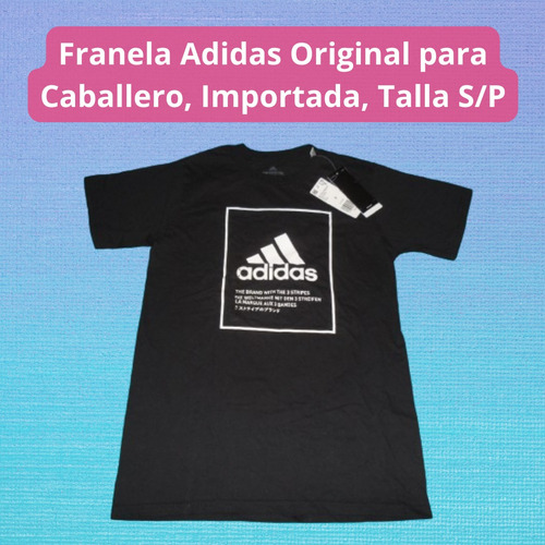 Franela Para Caballero Negra, Talla S