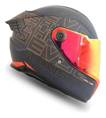 Casco Certificado Axxis Hawk Sv Evo Cubik 