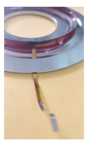 2 Diafragmas Para Tweeter Bala De 3 Pulgadas Tw57 8 Ohms
