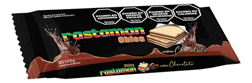 Oblea Rastaman Rasta Chocolate 100g