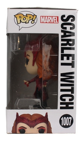 Funko Pop Scarlet Witch 1007 Bruja Escarlata Marvel Lastimad