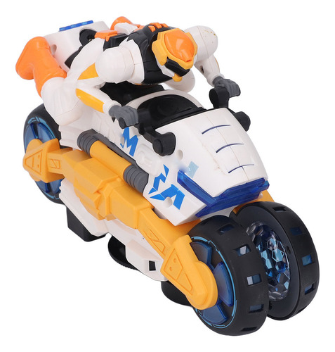 Motocicleta Acrobática, Juguete Que Transforma La Música Y G