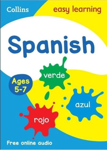 Collins Easy Learning - Spanish Ages 5 / 7, De No Aplica. Editorial Harpercollins, Tapa Blanda En Español/inglés