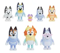 Comprar Coleccion Familiar 8 Figuras Articuladas Bluey Ludo Family