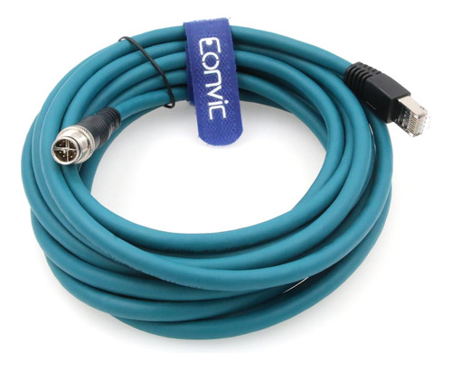 Cable Blindado Ethernet Eonvic M12 Tipo X De 8 Posiciones A