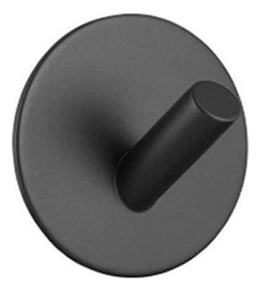 Ganchos De Baño Para Bata Negra De Acero Inoxidable 304, Aut