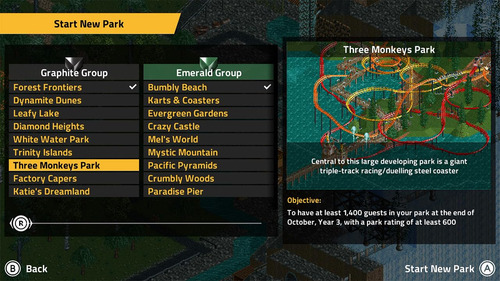 Videojuego Rollercoaster Tycoon Classic Nintendo Switch