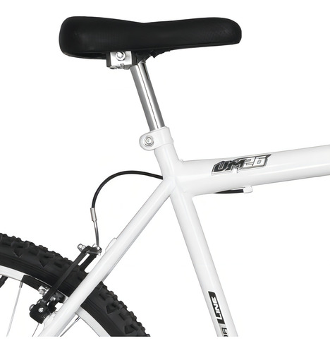 Bicicletas Aro 26 Ultra Bicolor para hombre sin engranajes, color blanco-rosa