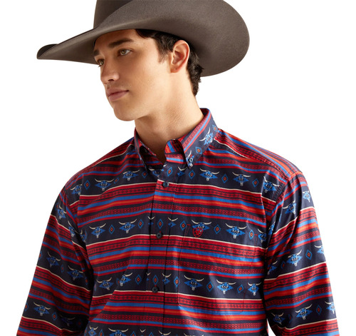 Camisa Ariat Caballero Pike Corte Clásico Chimayo 7159