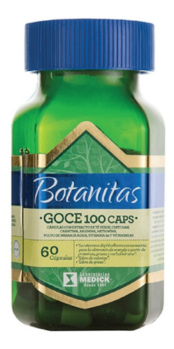 Goce 100 X 60tab Botanitas - Unidad a $37900
