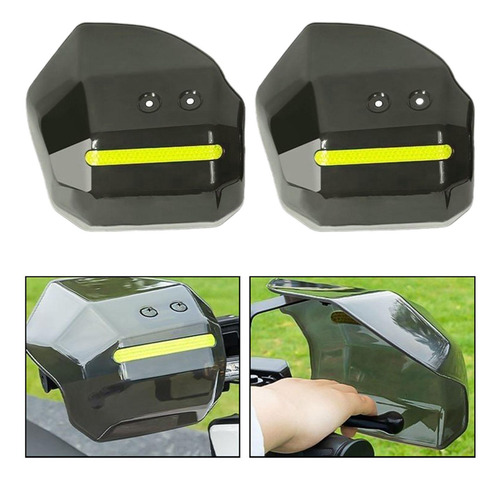 2 Piezas De Protectores De Manos Para Motocicleta,