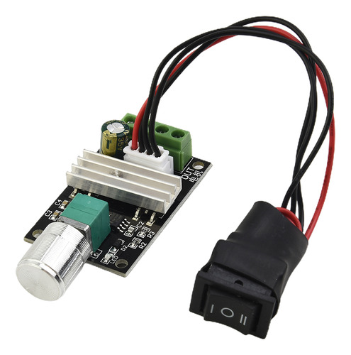 Controlador De Velocidad Pwm 6v 12v 24v 28v Dc 3a Regulador