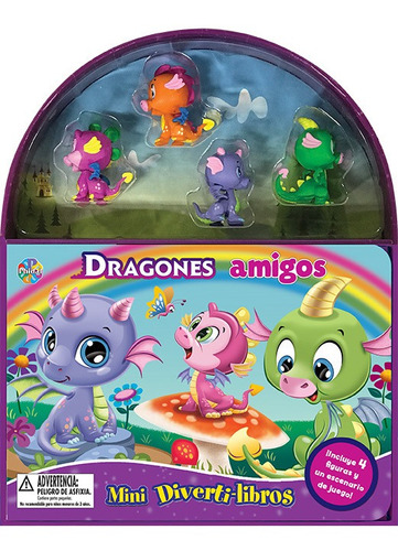 Dragones Amigos - Mini Diverti Libros