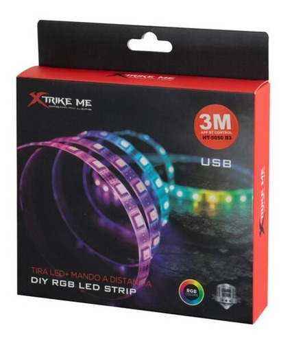 Rollo Led Rgb 5050 3mts Smart C/ Bluetooth