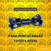 Comprar Cardan Con Crucetas Para Montacargas Toyota 6fd35