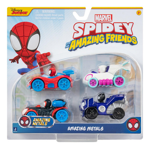 Marvel Spidey And His Amazing Friends Amazing Metals Paquete