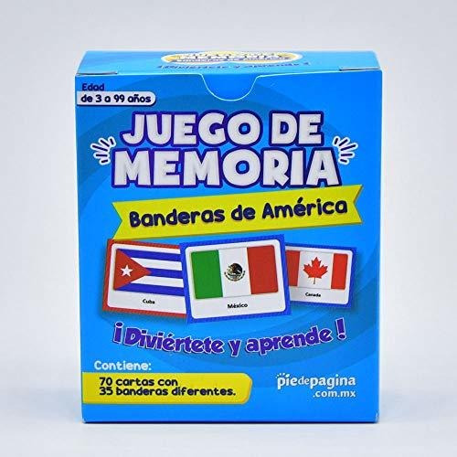 Menique, Banderas De Las Américas, Juego De Correspondencia