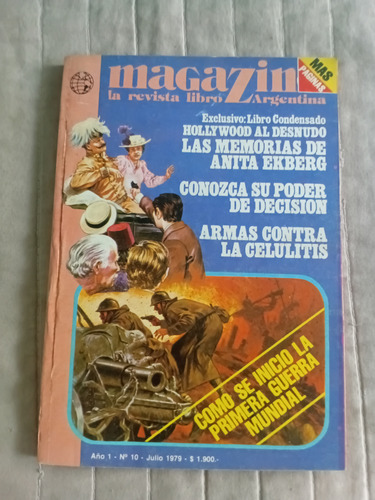 Lote 7 Revista/libro Magazine 1979 Tomos 7,8,10,11,13,14,23 (Usado)