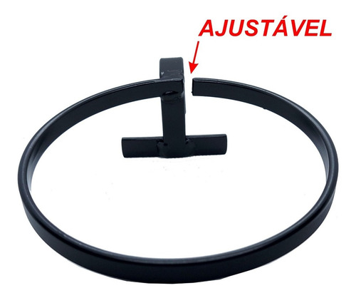 Imagem 5 de 6 de Suporte Porta Vaso Painel Pallet Ajustável 11/14cm Kit C/ 3