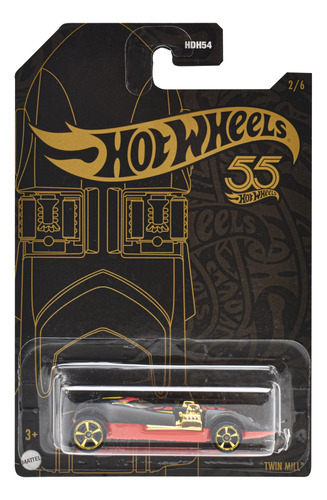 Hot Wheels 55 Aniversario Twin Mill 1:64 Mattel Cd