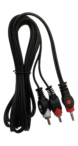 Jh2007-2 Cable 2 Rca A Plug 3.5 St Hq 6mt - Escar
