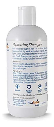 Hyalogic Shampoo - Shampoo Hidratante Com Ácido Hialurônico
