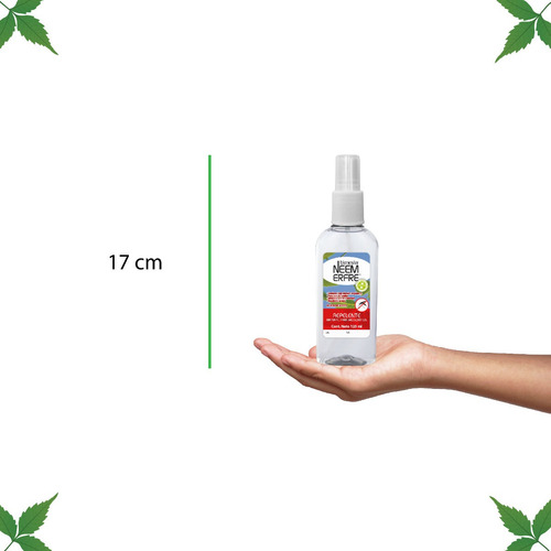 Repelente Para Mosquitos De Neem Natural Pack De 5