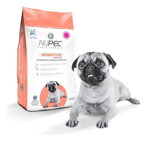 Alimento Nupec Sensitive Para Perro Raza Pequeña 8kg