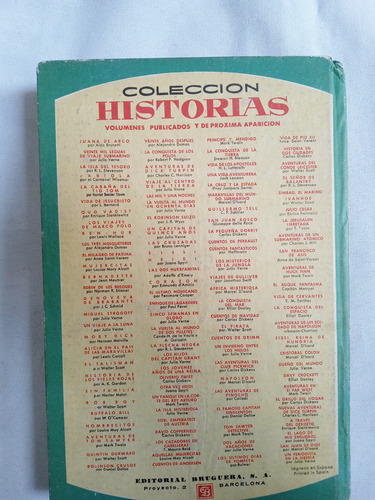 Libro Antiguo * Cristobal Colon * Marcel Disard Bruguera 60 (Usado)