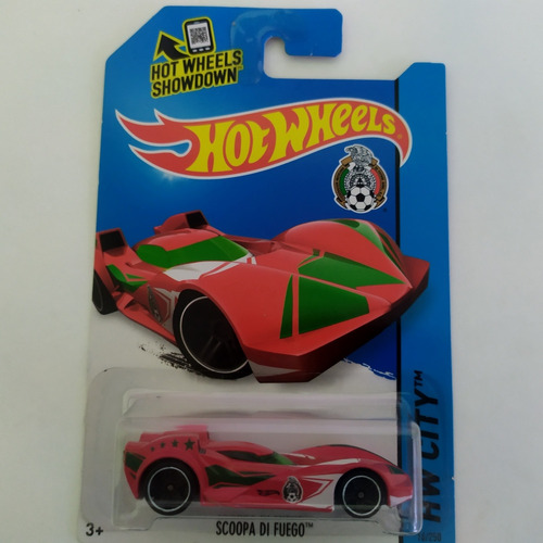 Hot Wheels Scoopa Di Fuego Rojo Mexico 16/250