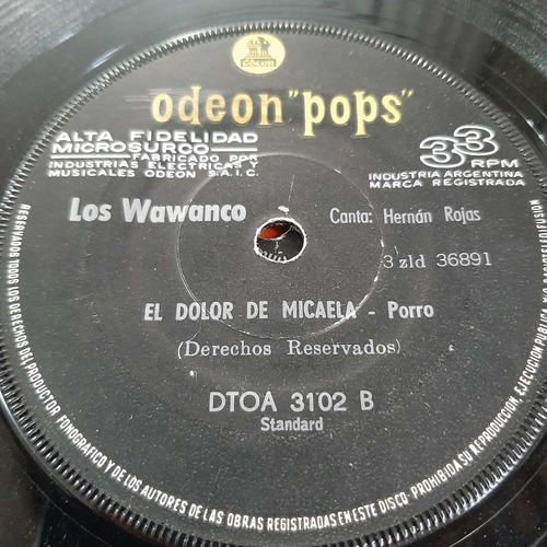 Simple Los Wawanco Odeon Pops C26