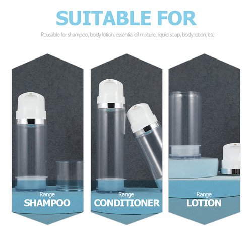 Botellas De Aseo, Botella De Loción Para Apretar, Artículos