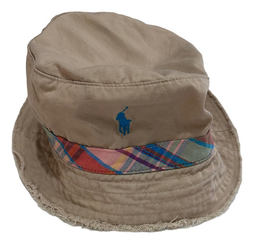 Gorro Gorra Polo Ralph Laurent Bucket Hat Mujer Unitalla