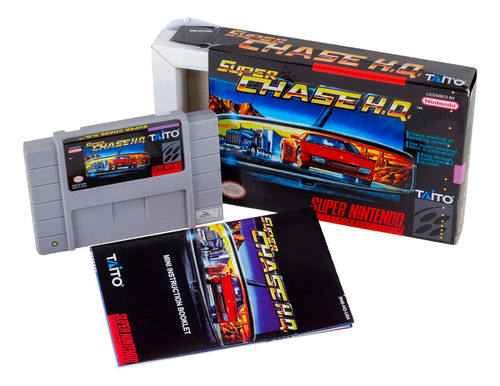 Super Chase Hq Super Nintendo Snes Completo