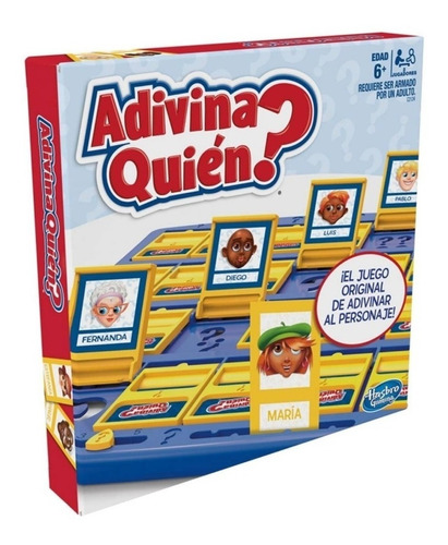 Juego De Mesa Adivina Quién?